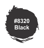 #8320 Black